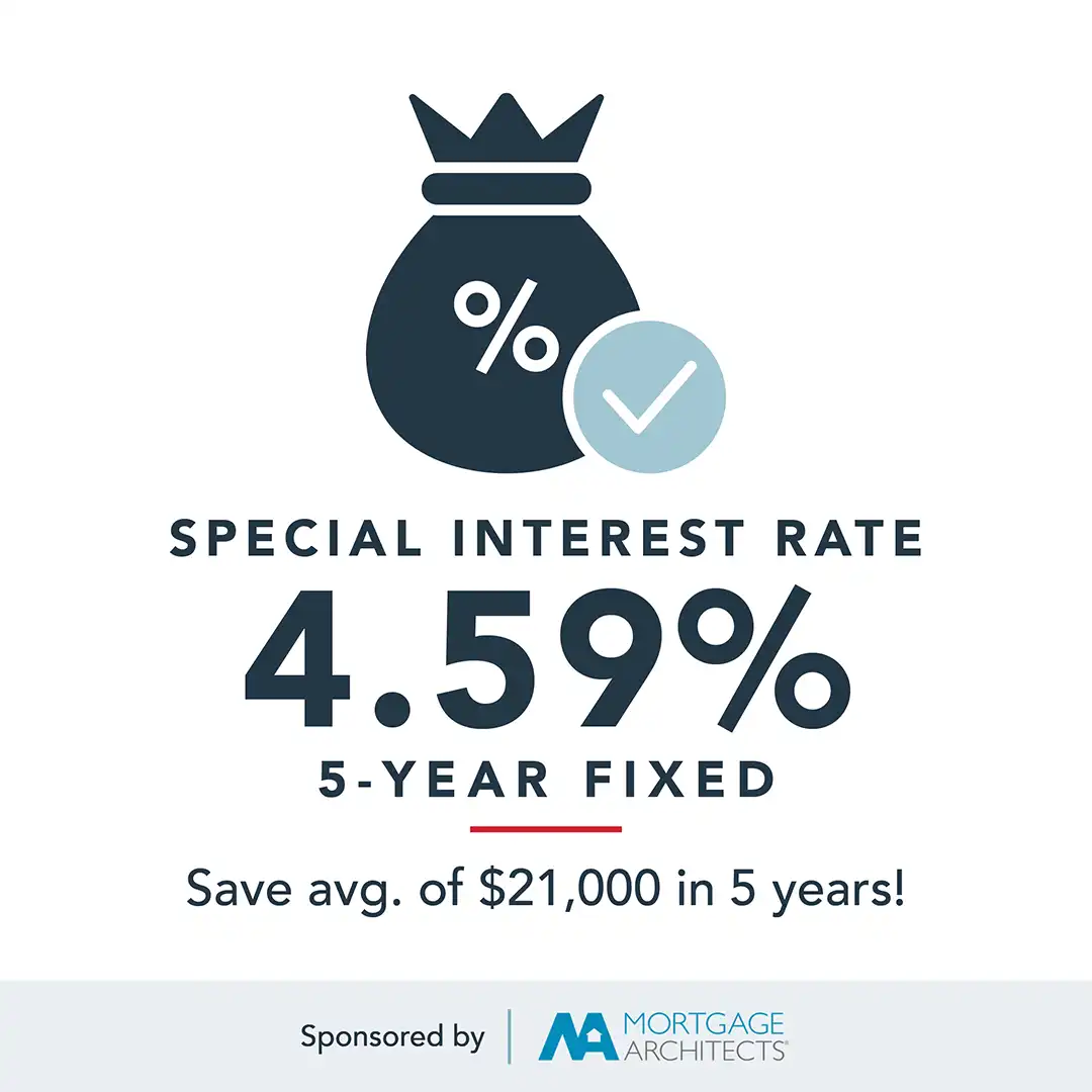 Special 5 Year Fixed Interest Rate