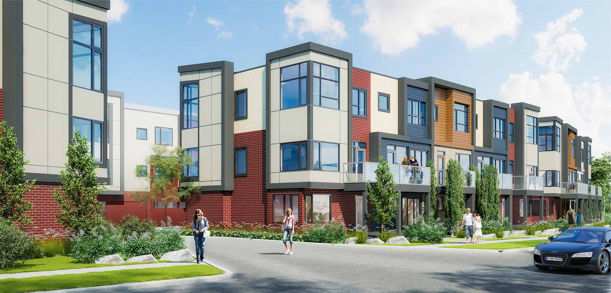 New Luxury Townhomes for Sale in Northwest Calgary Landmark Homes