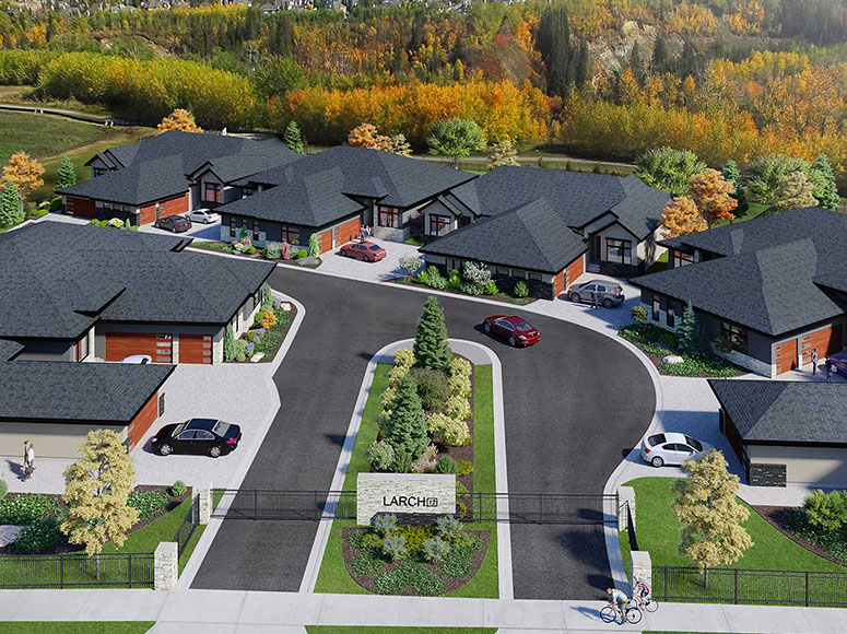 New Luxury Villas for Sale in Southwest Edmonton Landmark Homes Larch 12