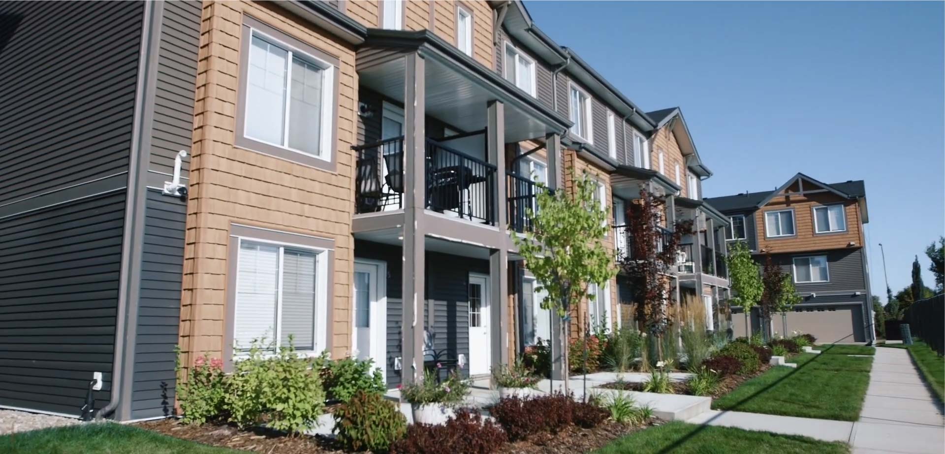 Kirkness Park North Edmonton Townhomes Landmark Homes