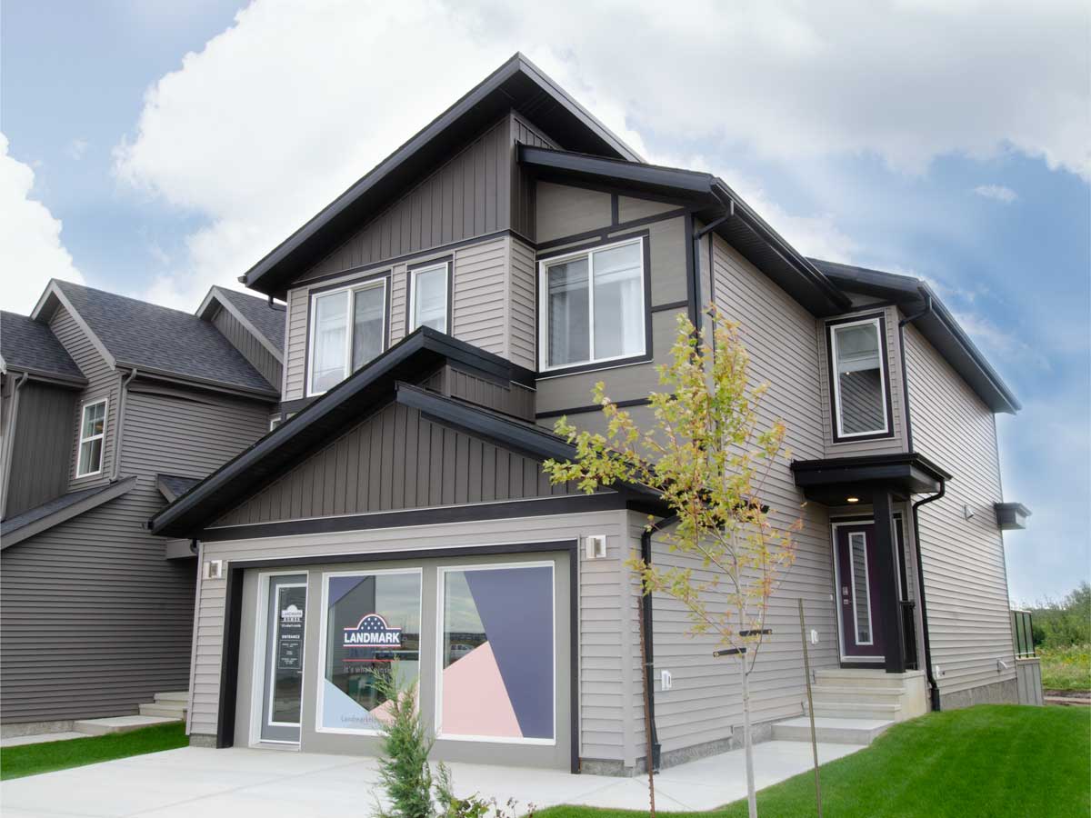 Miami Show Home in Desrochers Villages Community Edmonton