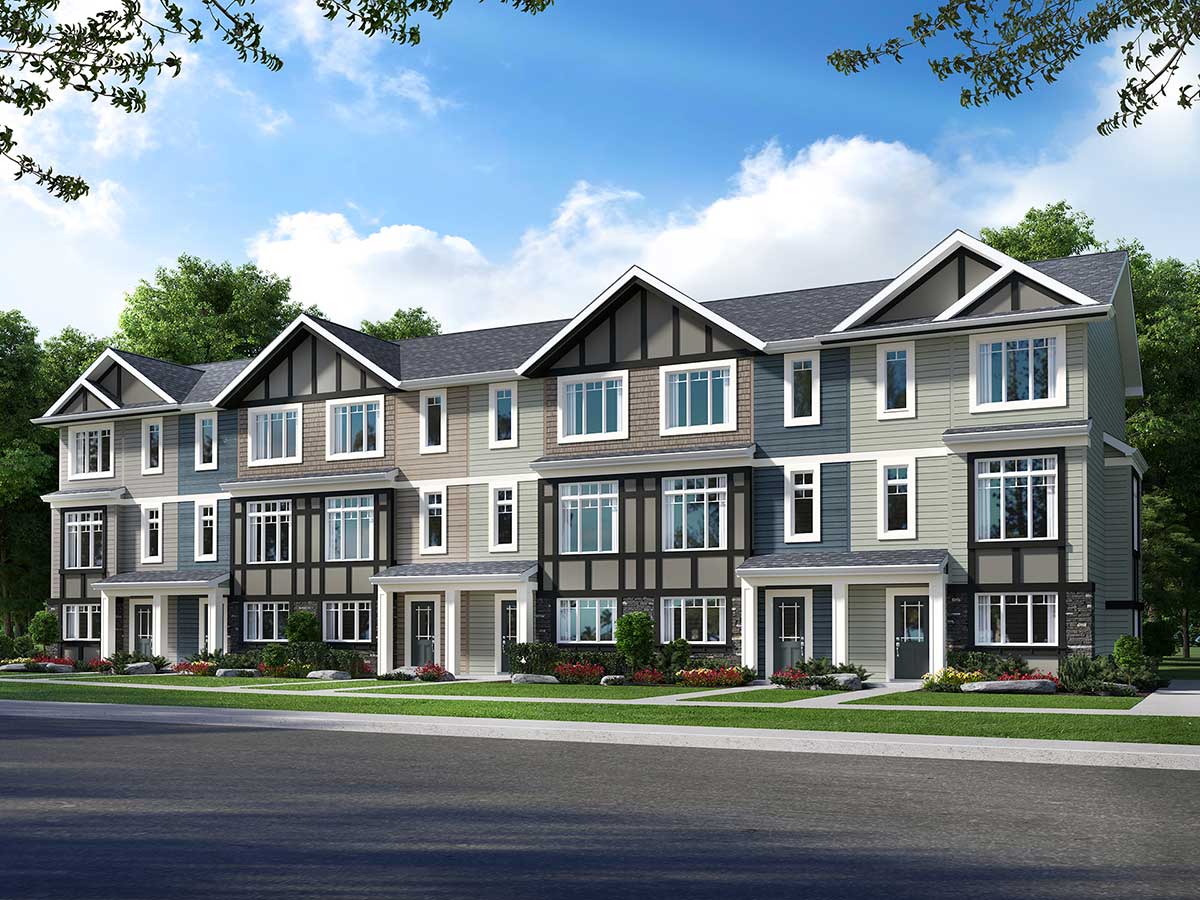 Stanton New Townhomes Home in Edmonton