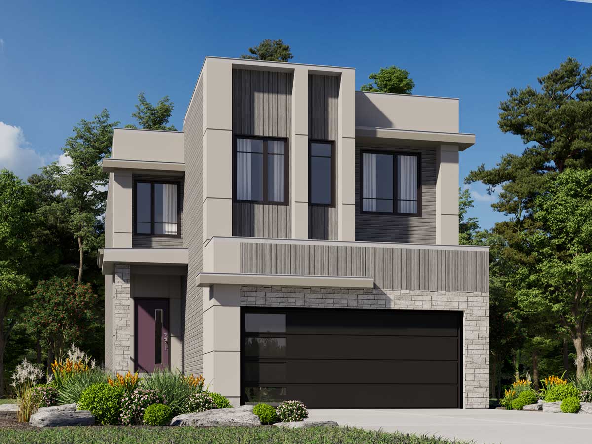 Toronto New Attached Garage Home in Edmonton