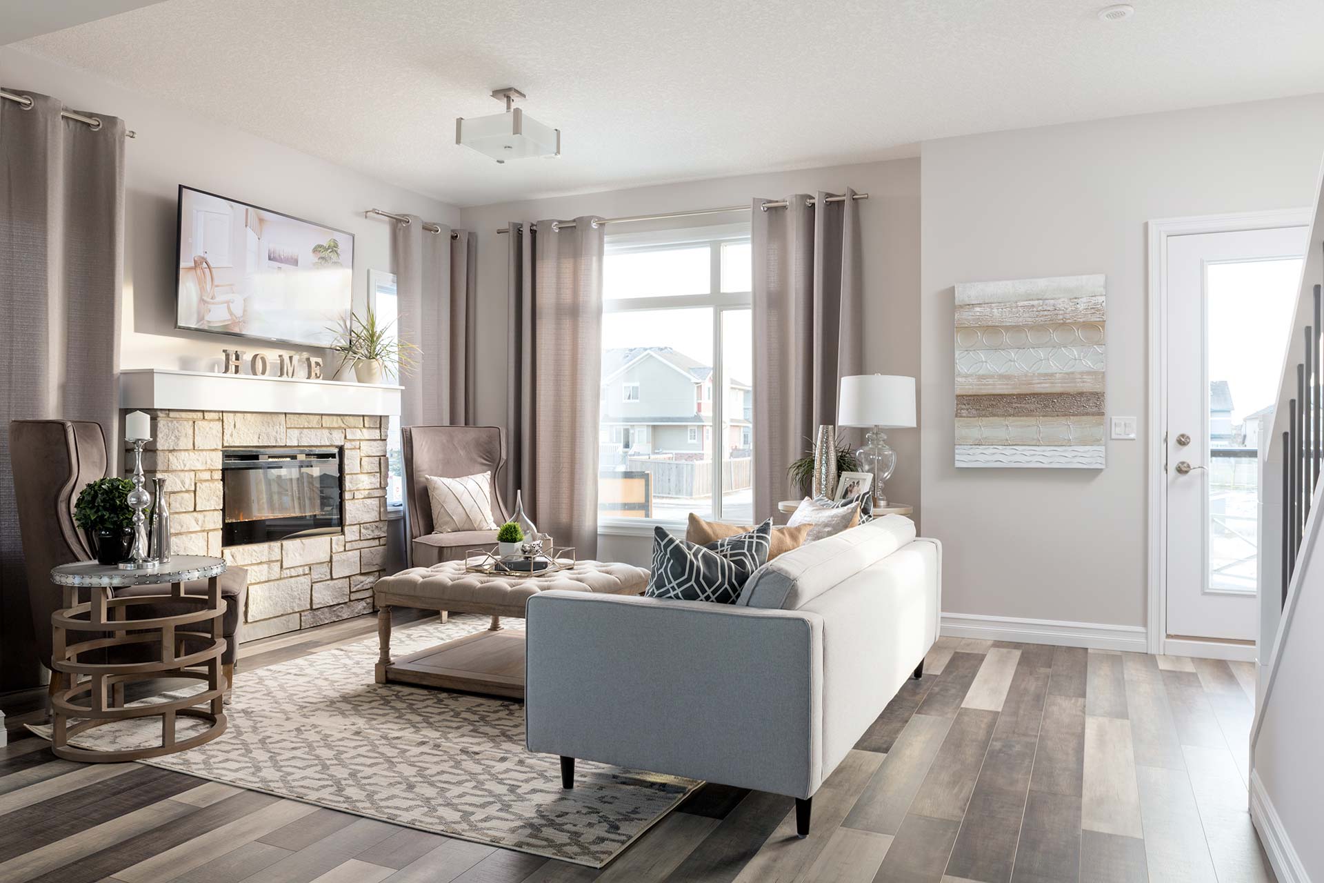 Prescott New Show Home in Village at Walker Lakes Townhomes Community