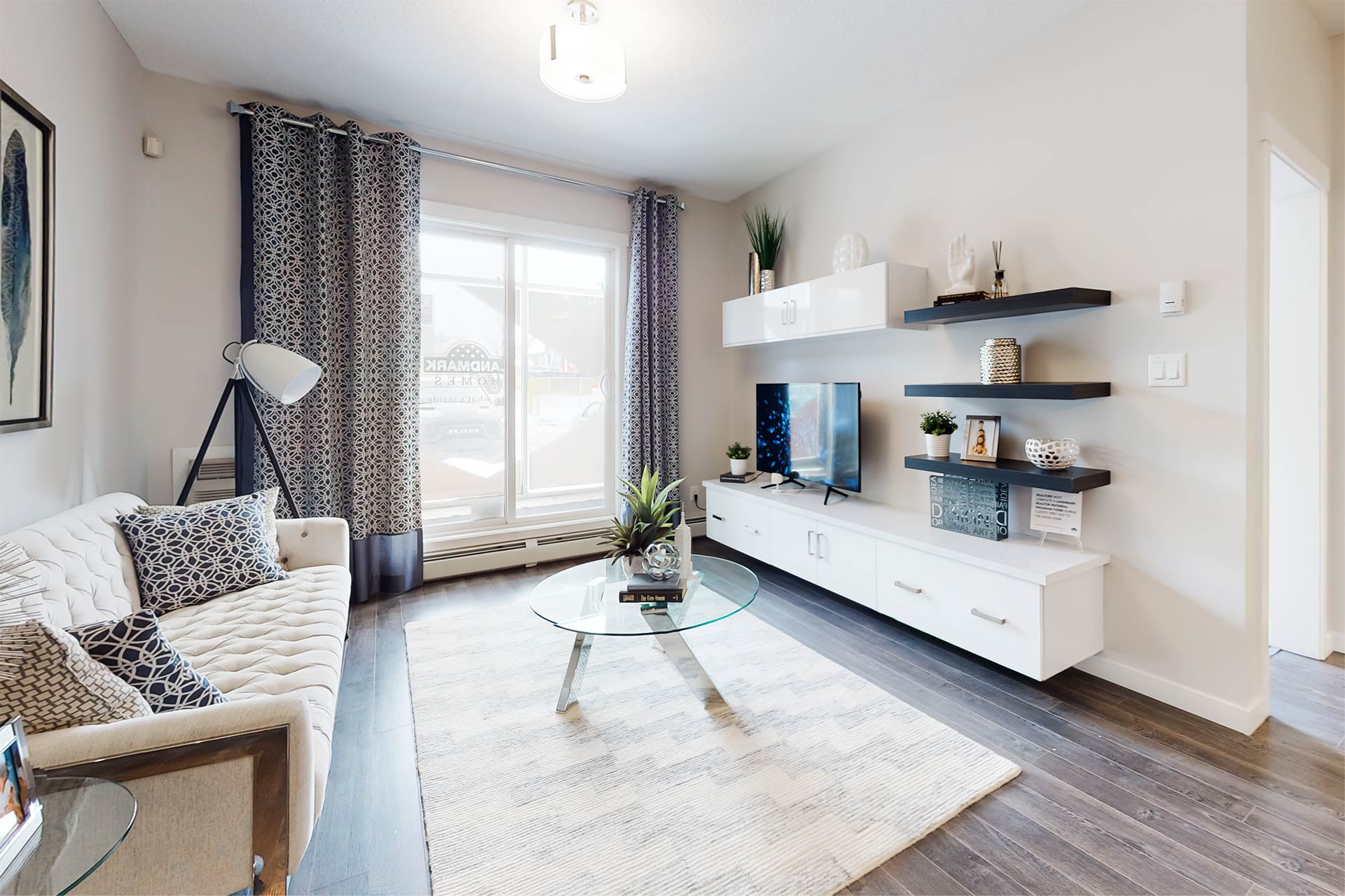 Oakham New Show Home in Village at Walker Lakes Condos Community Edmonton